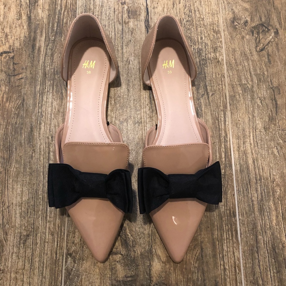 H&M bow flats
